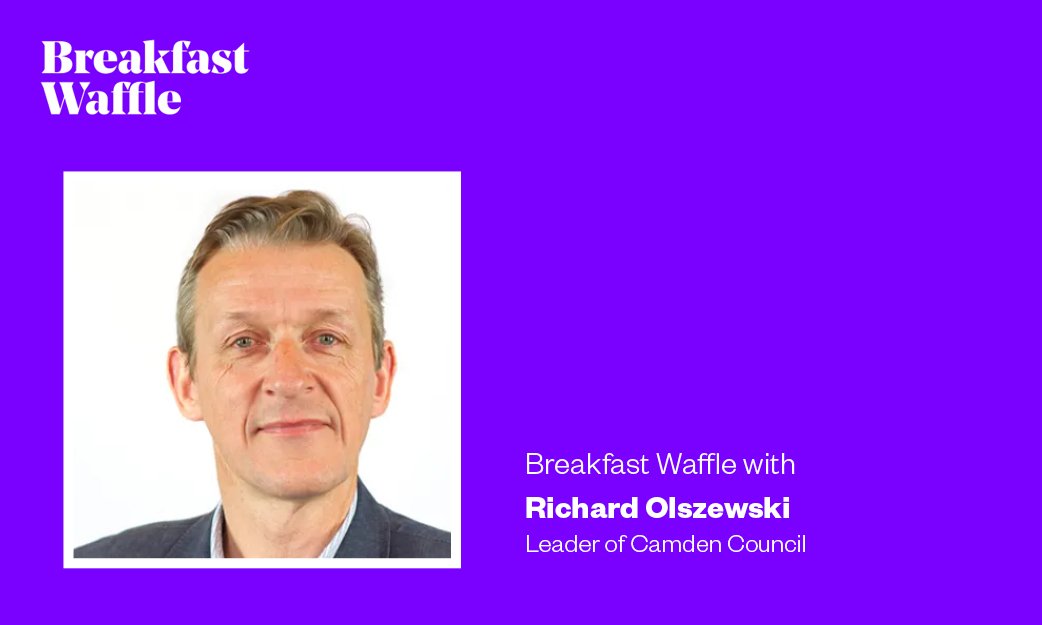Richard Olszewski Leader of Camden Council Richard Olszewski, Leader of Camden Council