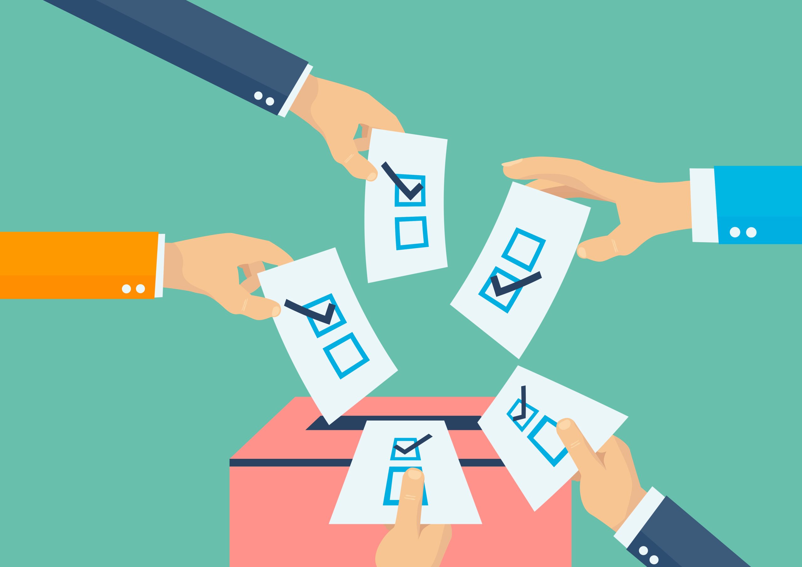 Election voting image