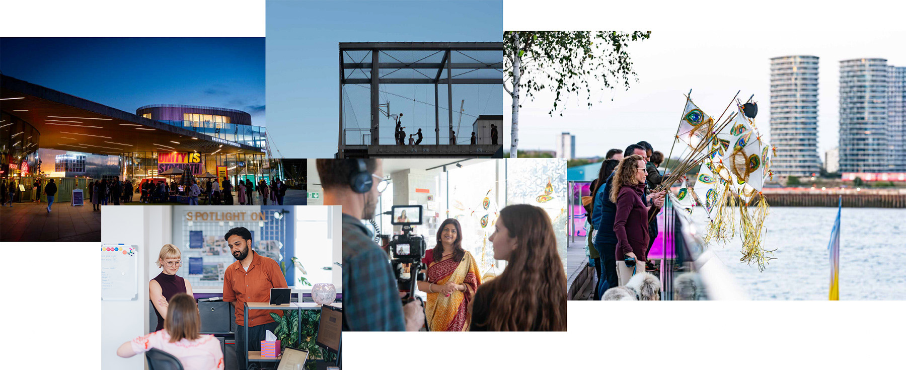 LCA collage of events, team and projects
