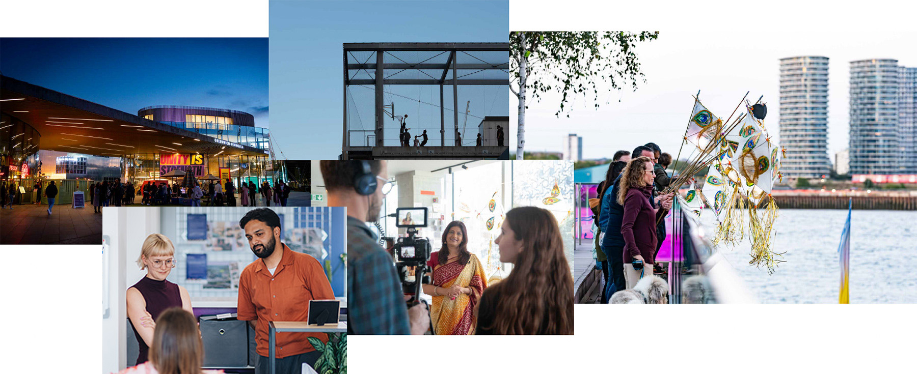 LCA collage of events, team and projects